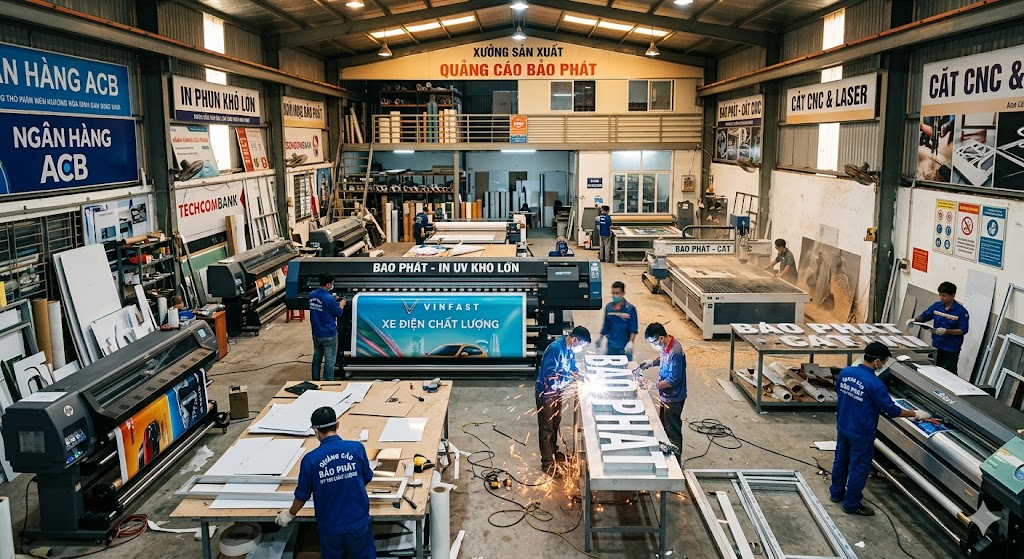 Dự án chuỗi bảng hiệu